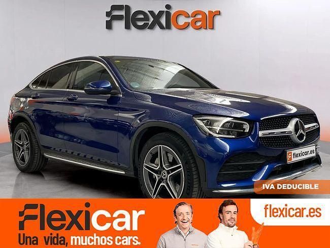 Usado Mercedes GLC300 245 CV (180 kW) 2020 Azul SUV