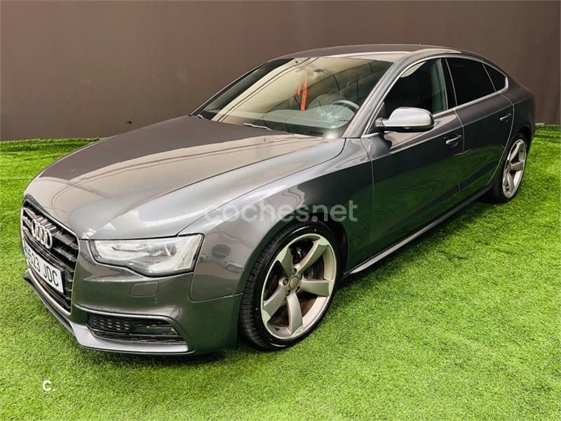 Gris / plata Usado 2015 Audi A5 Sportback S-Line Utilitario | 18.999 € (Un poco caro) - Imagen 1/4