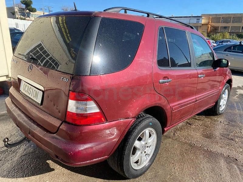 Usado Mercedes ML400 250 CV (183 kW) 2004 Granate SUV