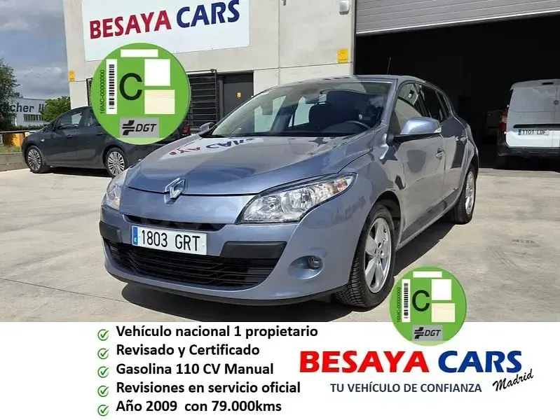 Usado Renault Mégane Dynamique 110 CV (80 kW) 2009 Berlina