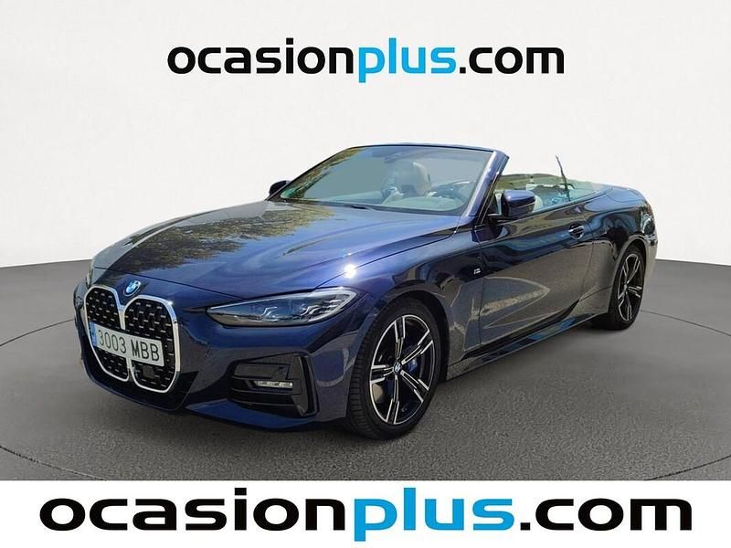 Azul Usado 2022 BMW 420 Descapotable | 44.955 € - Imagen 1/4