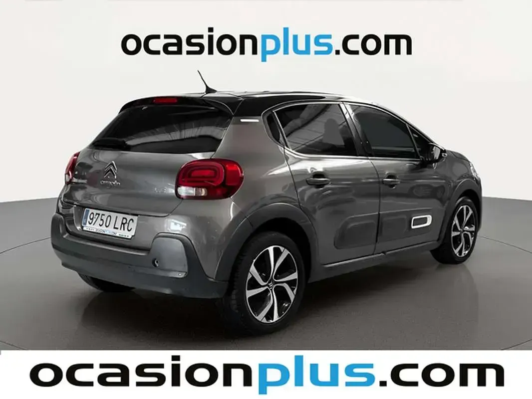 Usado Citroën C3 PureTech 110 CV (80 kW) 2021 Gris Utilitario