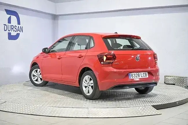 Usado VW Polo Advance 80 CV (58 kW) 2019 Rojo Utilitario