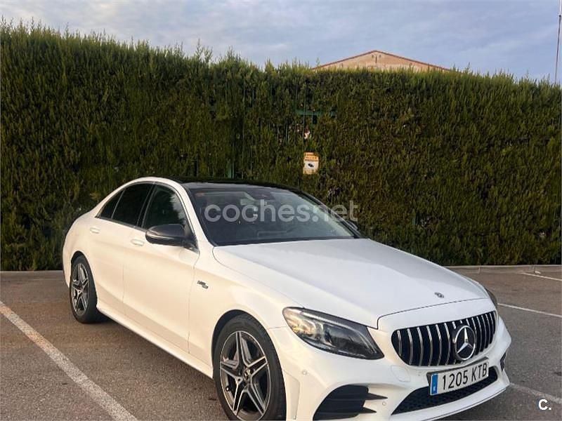 Blanco Usado 2019 Mercedes C300 Berlina | 30.500 € (Un poco caro) - Imagen 1/4