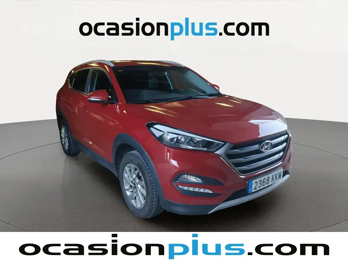 Usado Hyundai Tucson 131 CV (96 kW) 2018 Rojo SUV