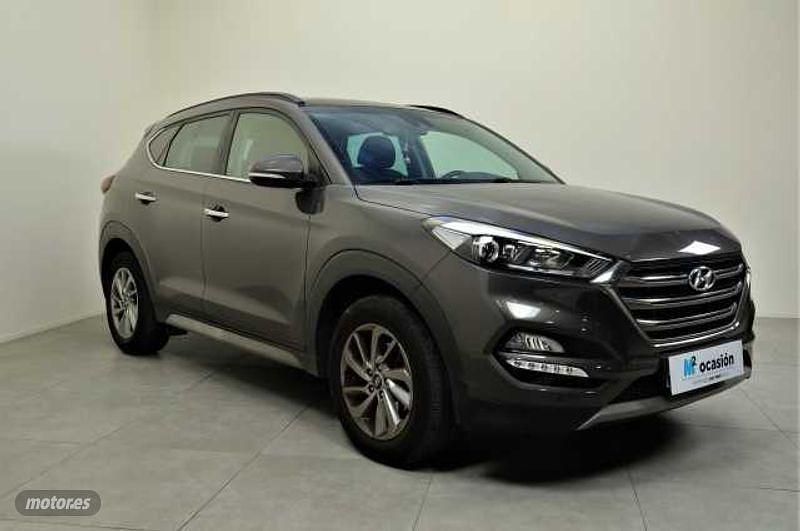 Usado Hyundai Tucson 116 CV (85 kW) 2017 Gris SUV