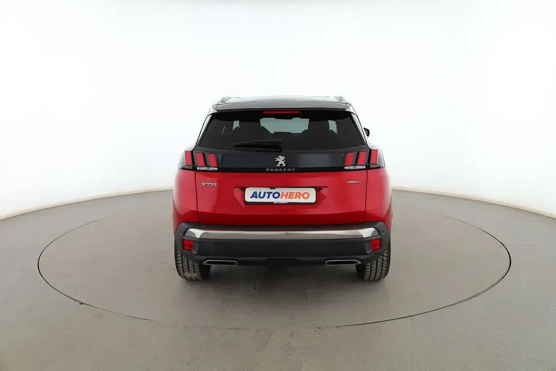 Usado Peugeot 3008 GT-line 130 CV (95 kW) 2020 Rojo SUV