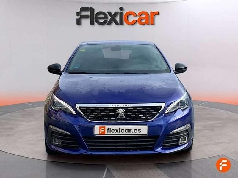 Usado Peugeot 308 GT-line 131 CV (96 kW) 2018 Azul Utilitario