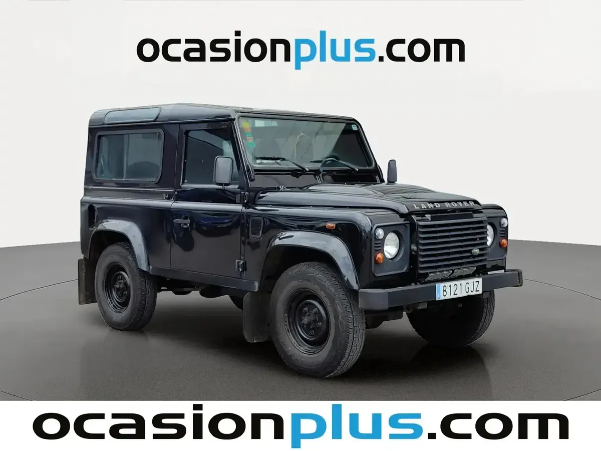 Usado Land Rover Defender 122 CV (89 kW) 2008 Negro Familiar