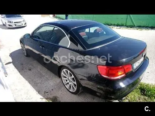 Usado BMW 320 Cabriolet 170 CV (125 kW) 2007 Negro Descapotable