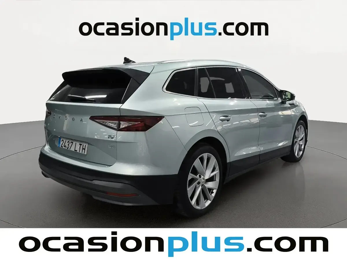 Usado Skoda Enyaq iV 150 kW (204 CV) 2021 Gris SUV