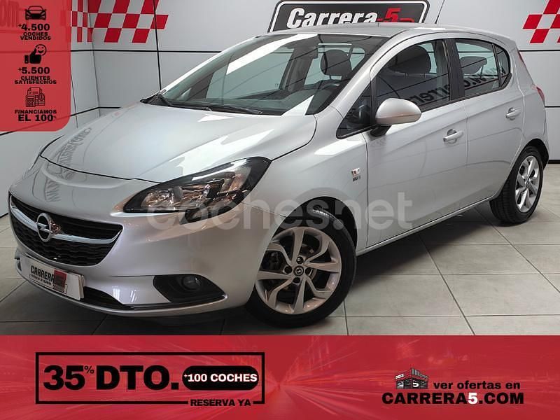 Gris / plata Usado 2019 Opel Corsa Selective Berlina | 8600 € (Buen precio) - Imagen 1/4