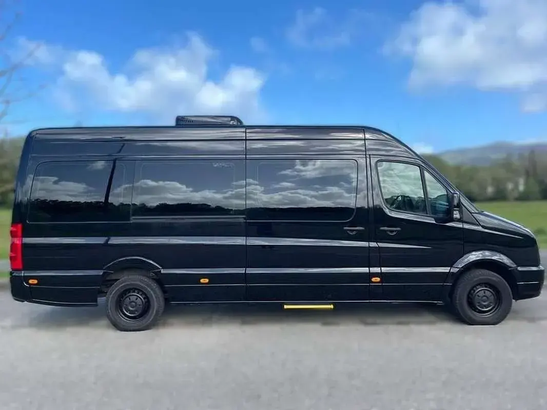 Usado VW Crafter 136 CV (100 kW) 2009 Negro Van