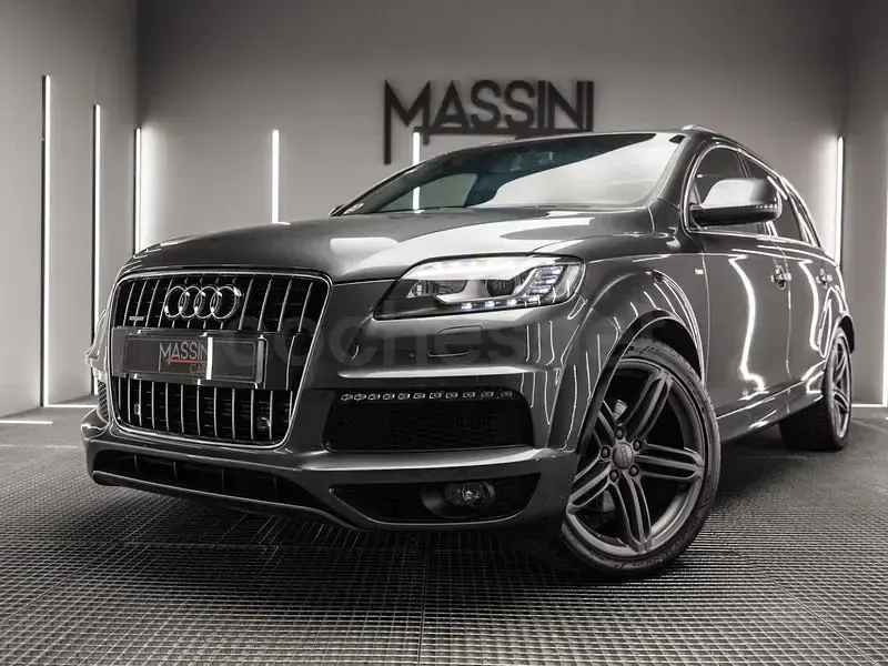 Usado Audi Q7 Ambition 245 CV (180 kW) 2015 Gris / plata SUV