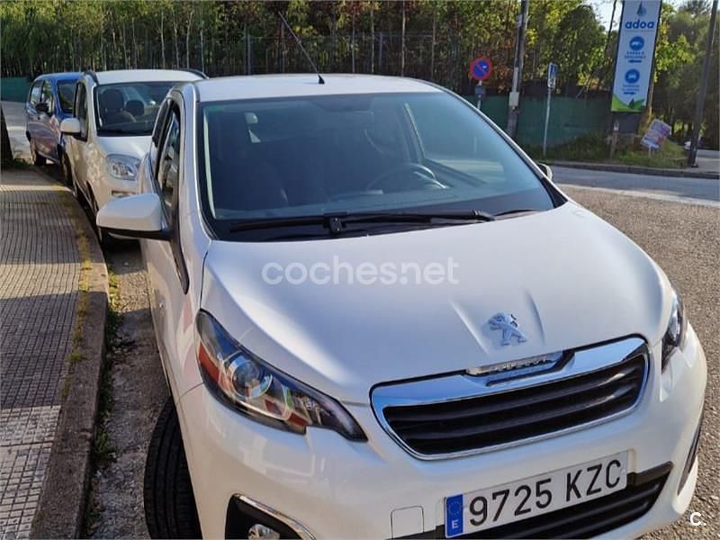Blanco Usado 2019 Peugeot 108 Allure Utilitario | 9900 € (Precio justo) - Imagen 1/4