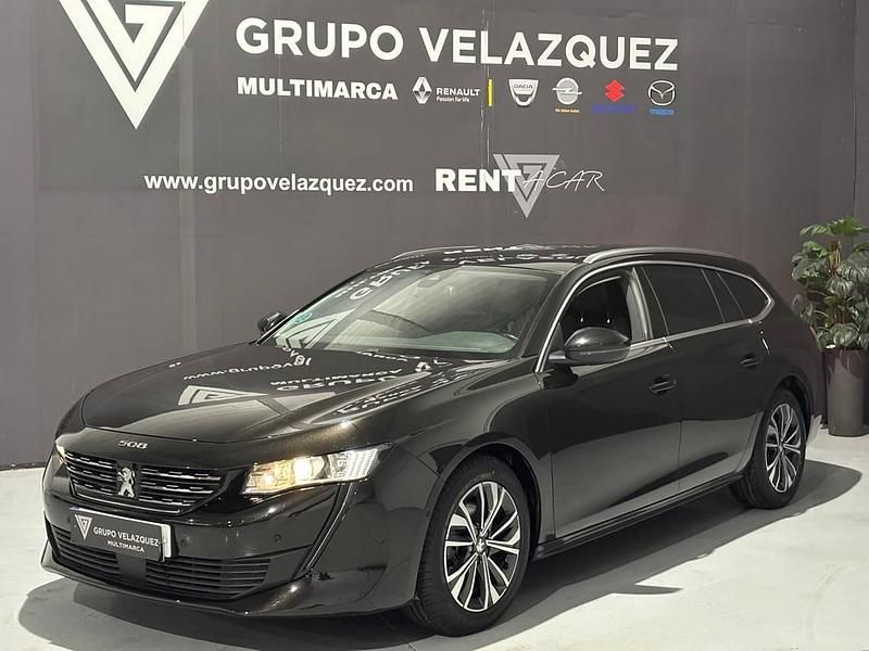 Usado Peugeot 508 SW Allure 130 CV (95 kW) 2021 Negro Familiar