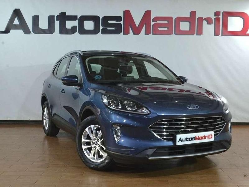 Azul Usado 2021 Ford Kuga Titanium SUV | 18.990 € (Precio justo) - Imagen 1/4
