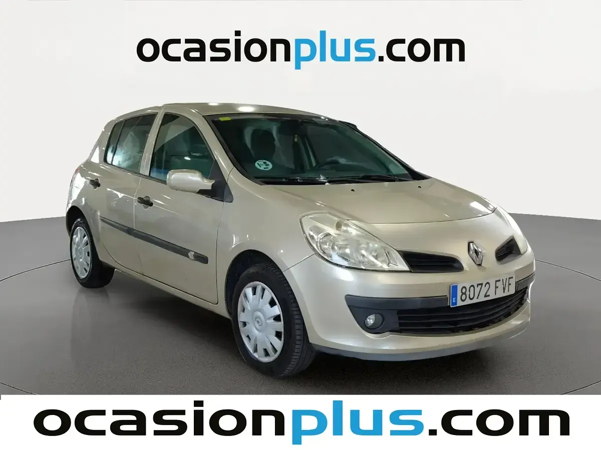 Usado Renault Clio Expression 86 CV (63 kW) 2007 Beige Utilitario