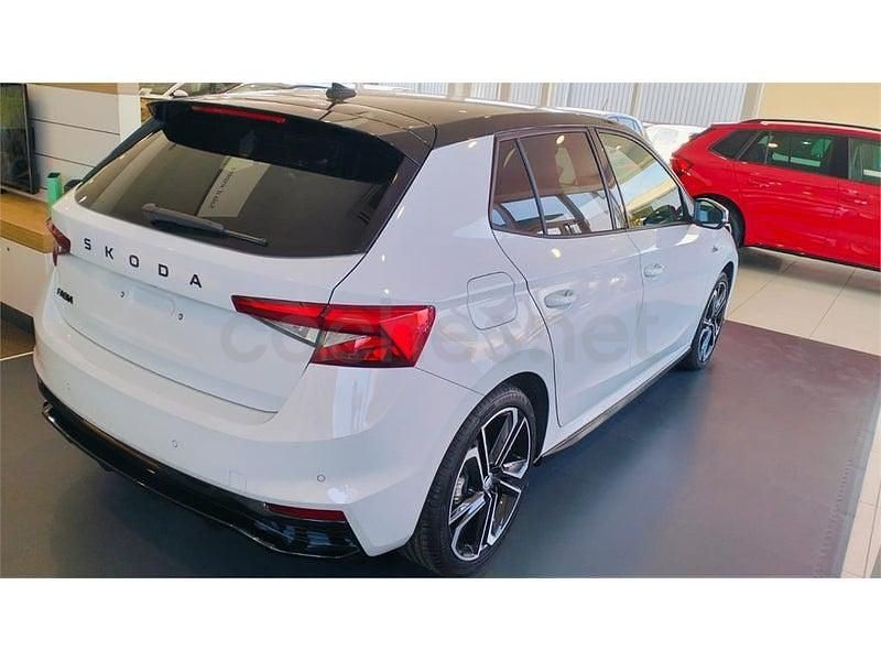 Nuevo Skoda Fabia Monte Carlo 150 CV (110 kW) 2025 Blanco Utilitario