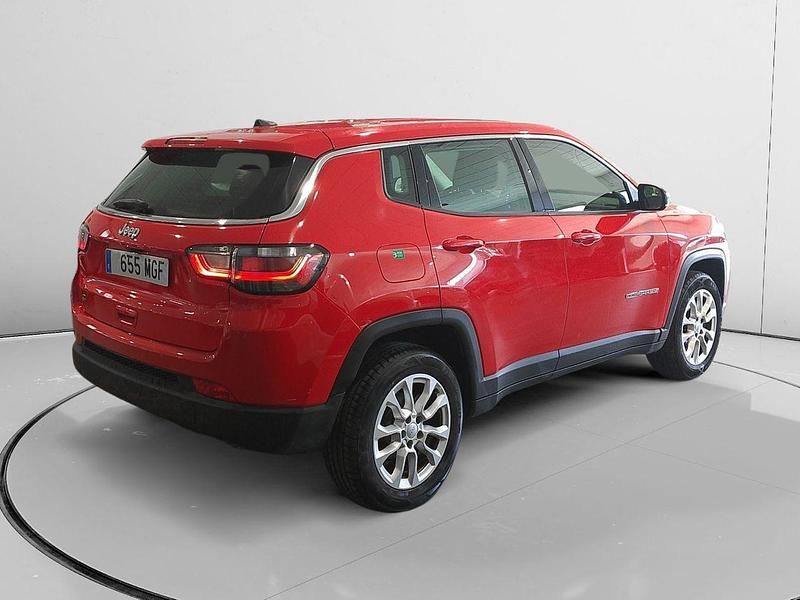 Usado Jeep Compass Night Eagle 130 CV (95 kW) 2023 Rojo SUV
