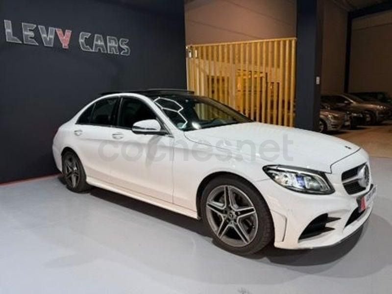 Usado Mercedes C180 156 CV (114 kW) 2019 Blanco Berlina