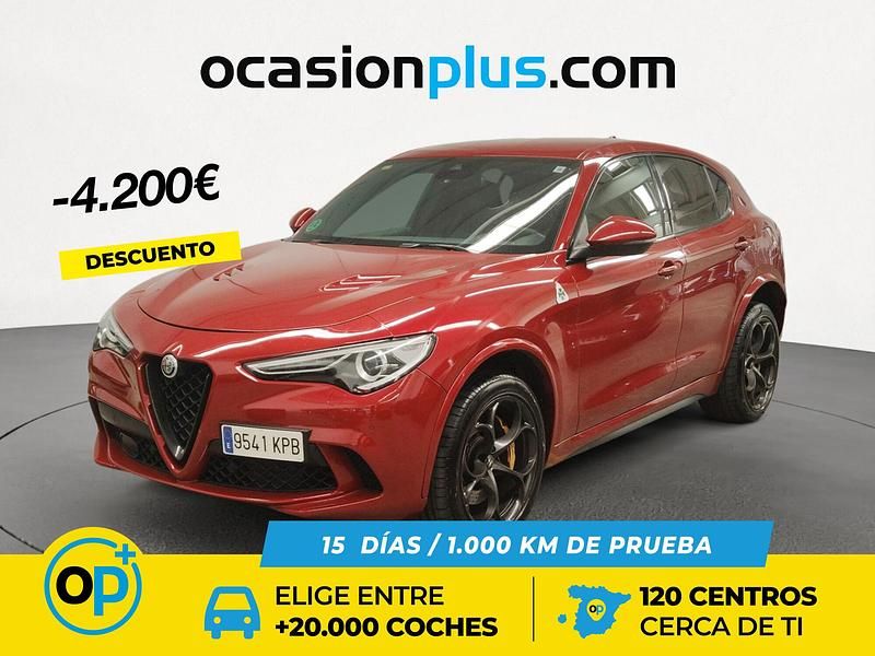 Usado Alfa Romeo Stelvio Quadrifoglio 510 CV (375 kW) 2018 Rojo SUV