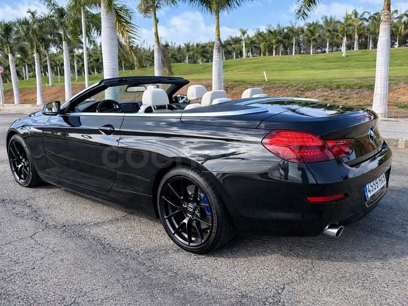 Usado BMW 640 Cabriolet 313 CV (230 kW) 2014 Negro Descapotable