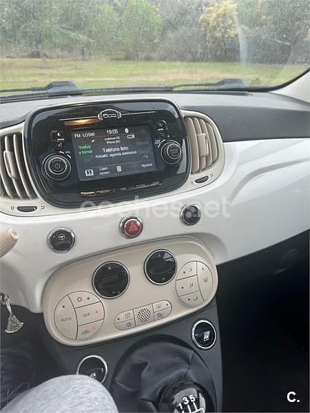 Usado Fiat 500 Lounge 69 CV (50 kW) 2019 Blanco Berlina