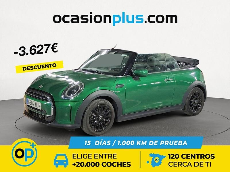 Verde Usado 2023 Mini Cooper Cabriolet Descapotable | 24.500 € (Precio justo) - Imagen 1/4