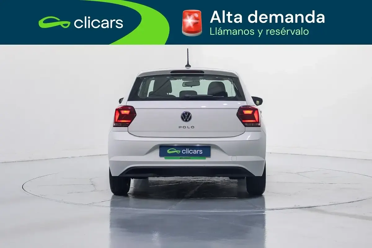 Käytetty VW Polo Advance 95 HP (69 kW) 2021 Valkoinen Viistoperä