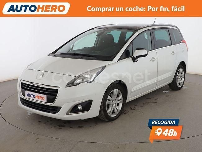 Blanco Usado 2014 Peugeot 5008 Allure Monovolumen | 9399 € (Precio justo) - Imagen 1/3