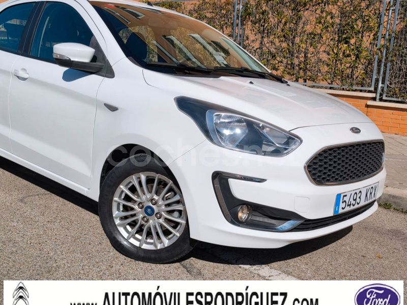 Blanco Usado 2018 Ford Ka Plus Utilitario | 9900 € (Precio justo) - Imagen 1/4