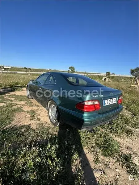Usado Mercedes CLK320 Elegance 218 CV (160 kW) 1998 Verde Coupe