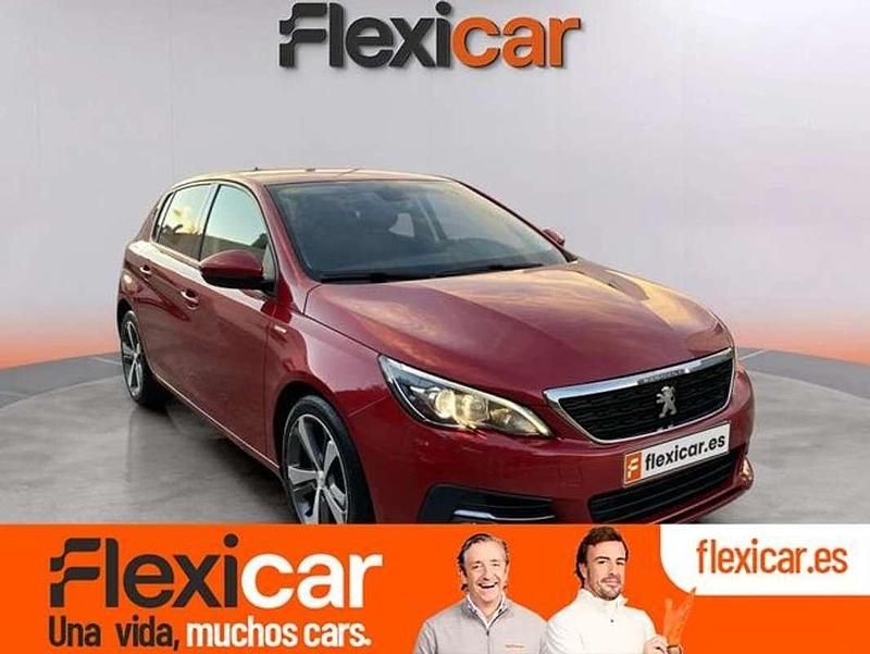 Rojo Usado 2018 Peugeot 308 Style Familiar | 10.290 € (Precio justo) - Imagen 1/4