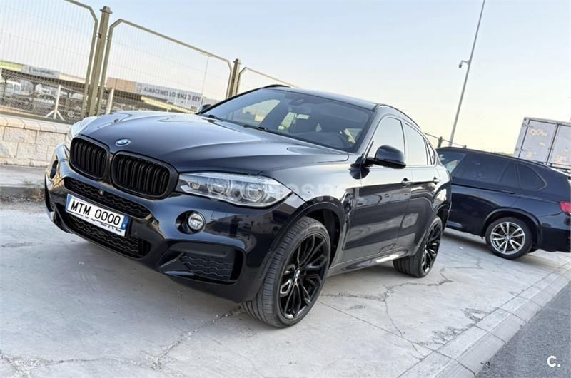 Negro Usado 2016 BMW X6 M Sport SUV | 39.990 € - Imagen 1/4
