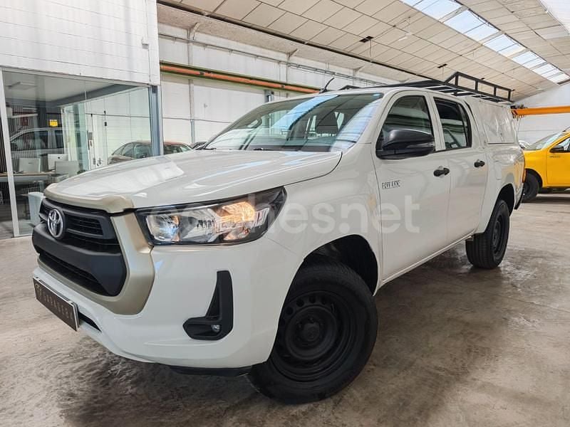 Blanco Usado 2021 Toyota HiLux Recogida | 26.990 € (Precio justo) - Imagen 1/4