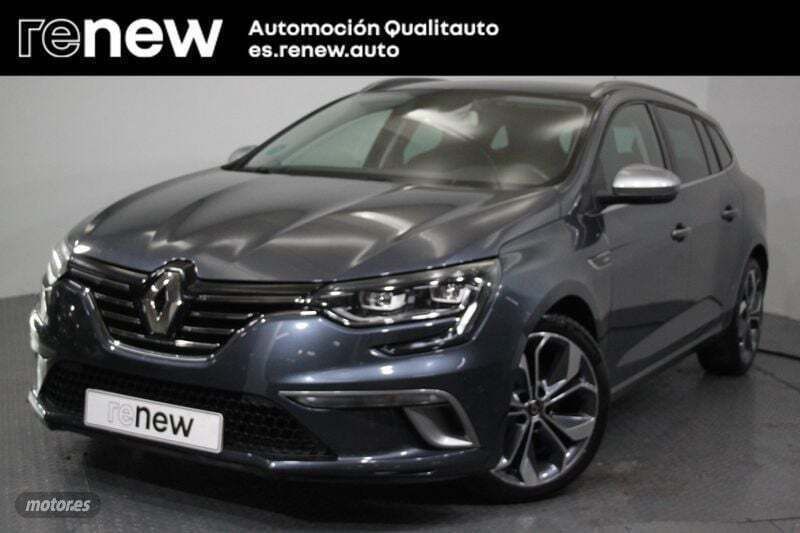Gris Usado 2020 Renault Mégane GT Line GT-Line Familiar | 17.500 € - Imagen 1/4