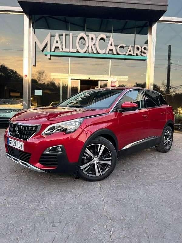 Usado Peugeot 3008 Active 129 CV (94 kW) 2020 Rojo SUV