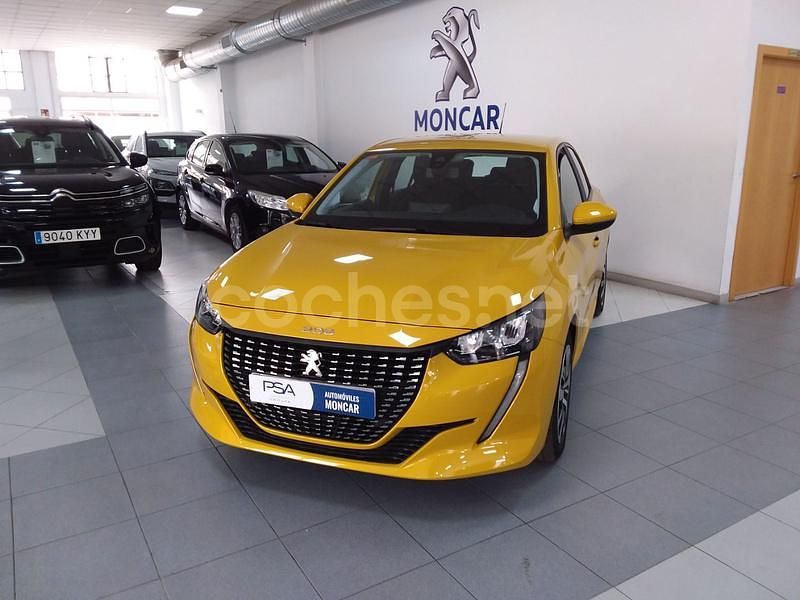 Amarillo Usado 2020 Peugeot 208 Active Utilitario | 11.900 € (Caro) - Imagen 1/4