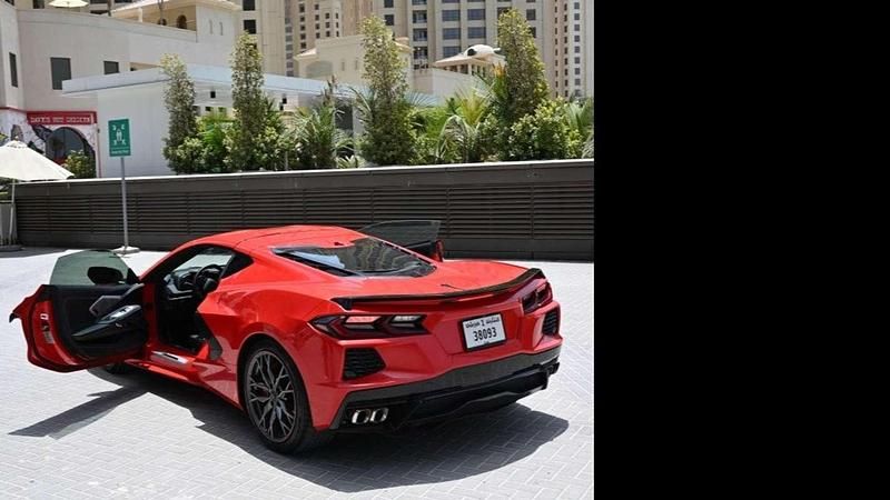 Usado Chevrolet Corvette Stingray 502 CV (369 kW) 2024 Rojo Descapotable