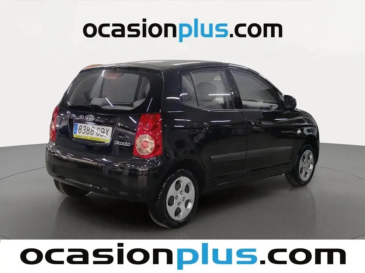 Usado Kia Picanto 65 CV (47 kW) 2008 Negro Utilitario