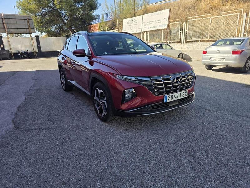 Rojo Usado 2021 Hyundai Tucson SUV | 27.990 € (Caro) - Imagen 1/3