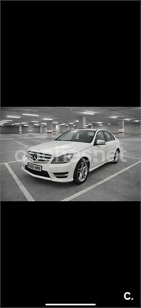 Blanco Usado 2012 Mercedes C180 Avantgarde Berlina | 7499 € (Precio justo) - Imagen 1/2