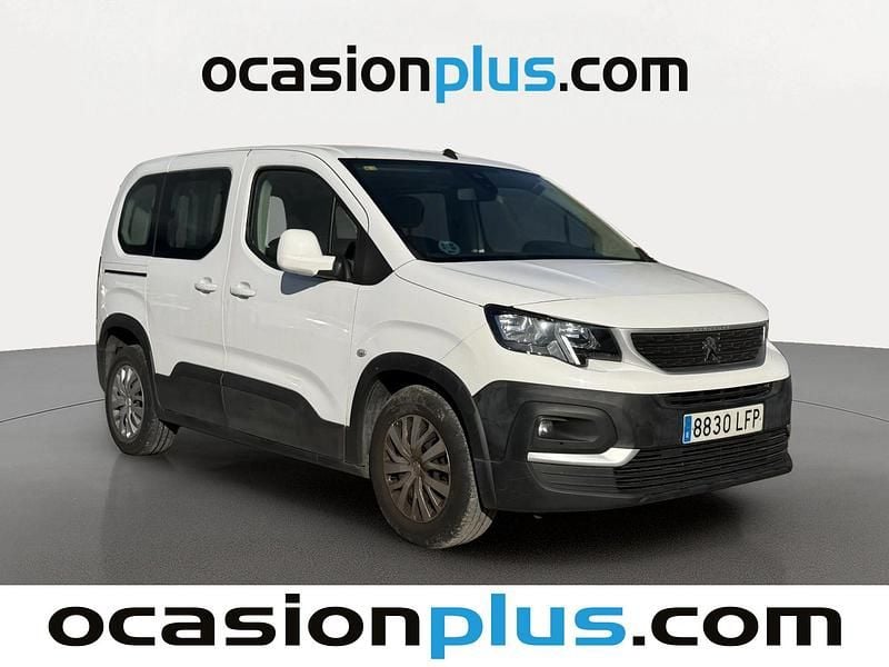 Usado Peugeot Rifter Access 100 CV (73 kW) 2020 Blanco Monovolumen