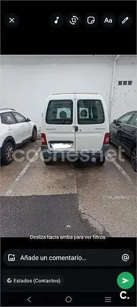 Begagnad Peugeot Partner Tepee 90 HK (66 kW) 2009 Vit Minibuss