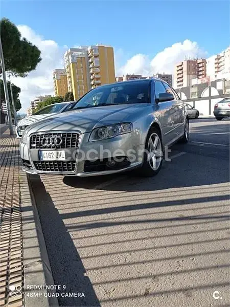 Usado Audi A4 S-Line 170 CV (125 kW) 2008 Gris / plata Familiar