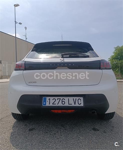 Usado Peugeot 208 Style 100 CV (73 kW) 2021 Blanco Utilitario