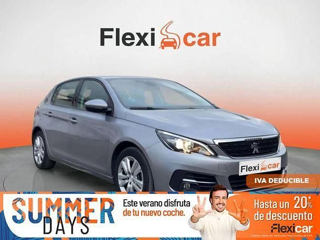 Usado Peugeot 308 Active 110 CV (80 kW) 2021 Gris Berlina