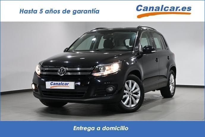 Negro Usado 2014 VW Tiguan SUV | 10.571 € (Buen precio) - Imagen 1/4
