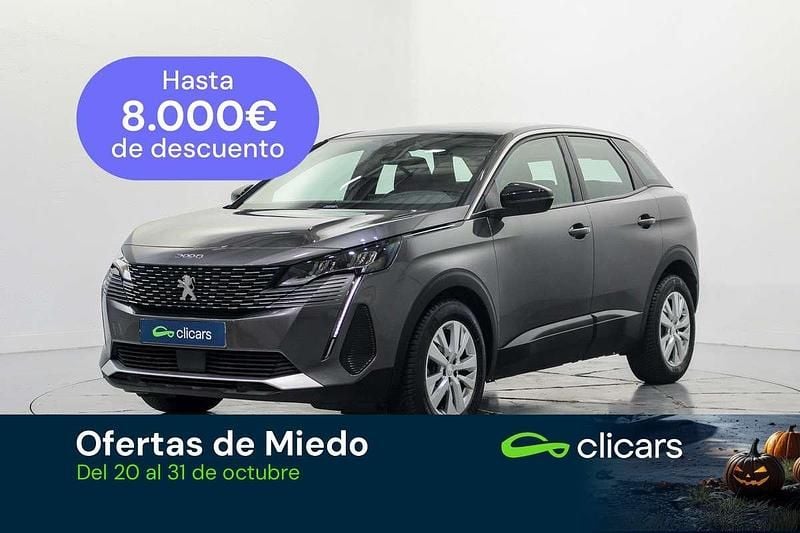 Gris Usado 2021 Peugeot 3008 Active SUV | 14.590 € (Super precio) - Imagen 1/4